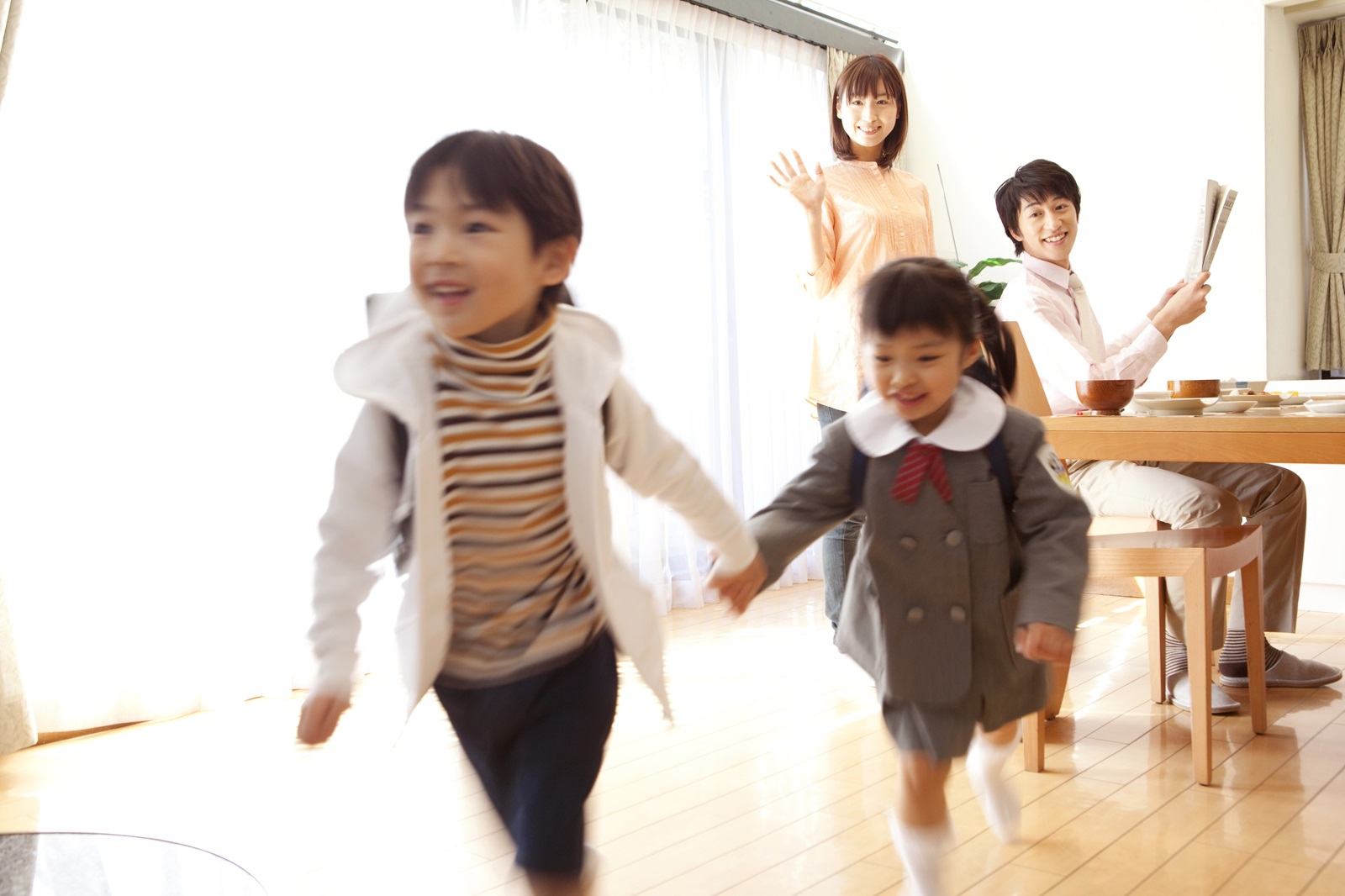 家族と子供